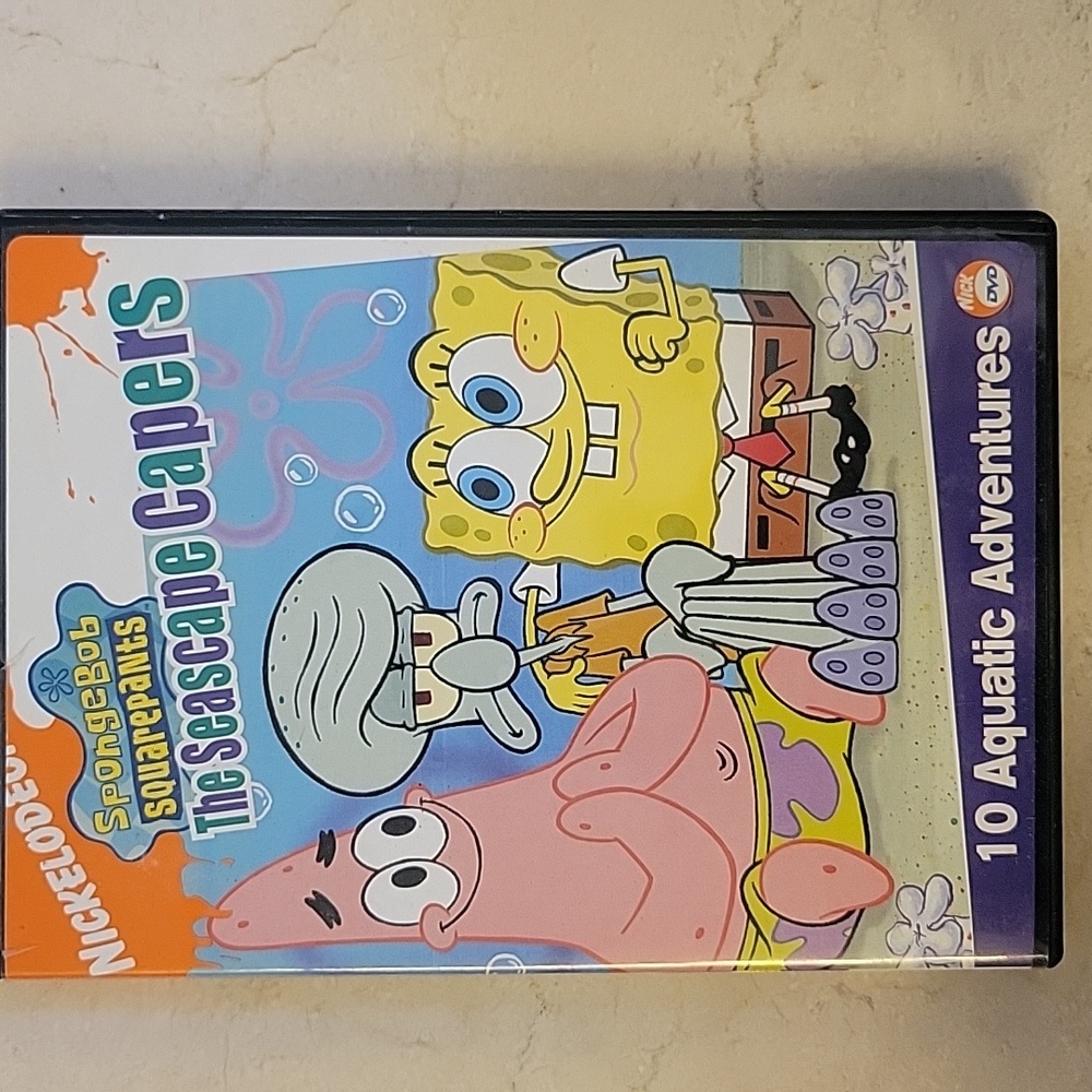 SpongeBob SquarePants The Seascape Capers DVD